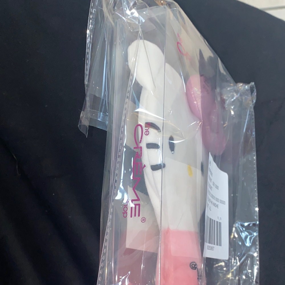 NWT! Limited Edition! Hello Kitty Plush Hand Held Mirror by The Crème Shop - Picture 5 of 11